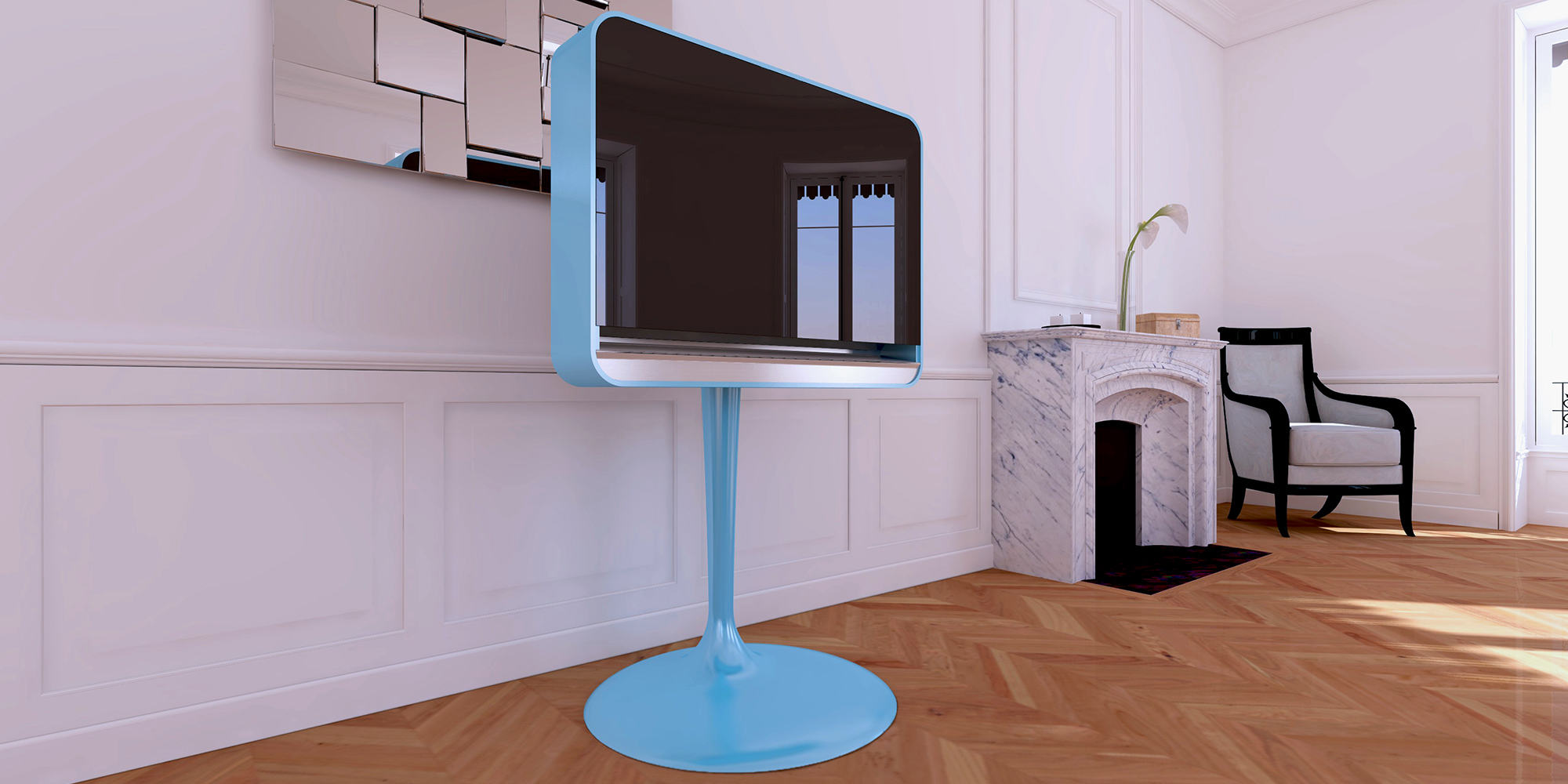 Maison et Objet: Hipolite transforms humble TV into Decorative Object