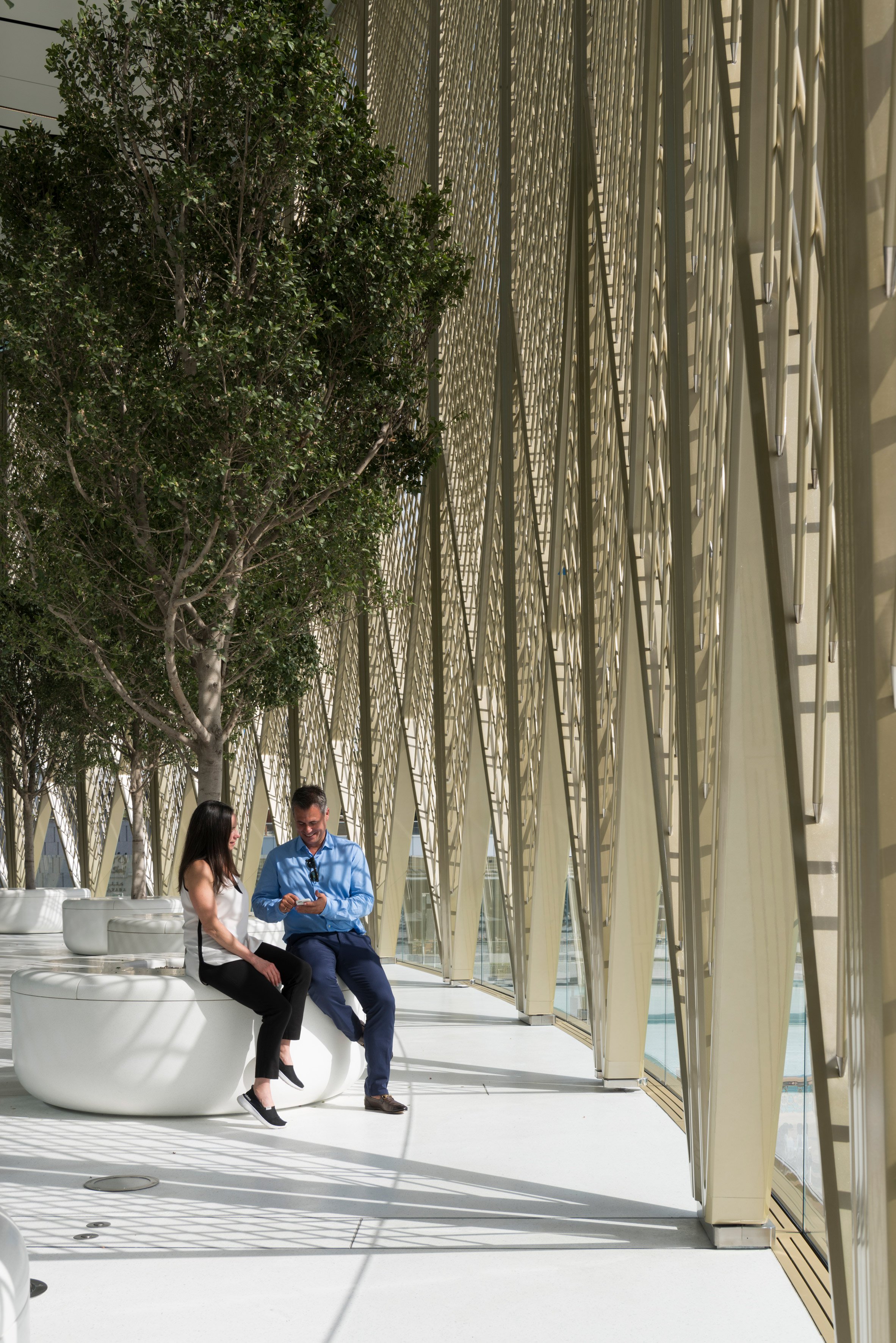 Studio Foster + Partners Adds Carbon-Fibre Covers to Dubai Apple Store