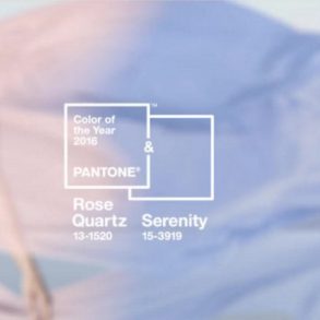 Pantone Color of the Year Rose Quartz & Serenity