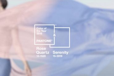 Pantone Color of the Year Rose Quartz & Serenity