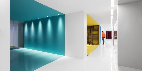 Playster Headquarters by ACDF is All About Vibrant Colors