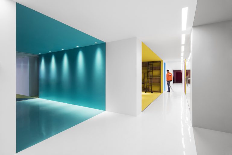 Playster Headquarters by ACDF is All About Vibrant Colors