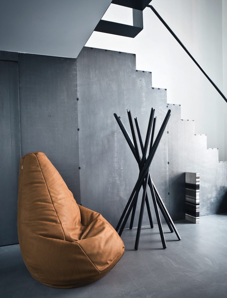 zanotta's sacco armchair at Milan Design Week